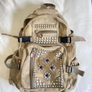 Free People Embellished Backpack